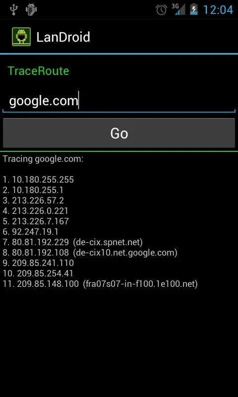 LanDroid for Android - Comprehensive Networking Tool