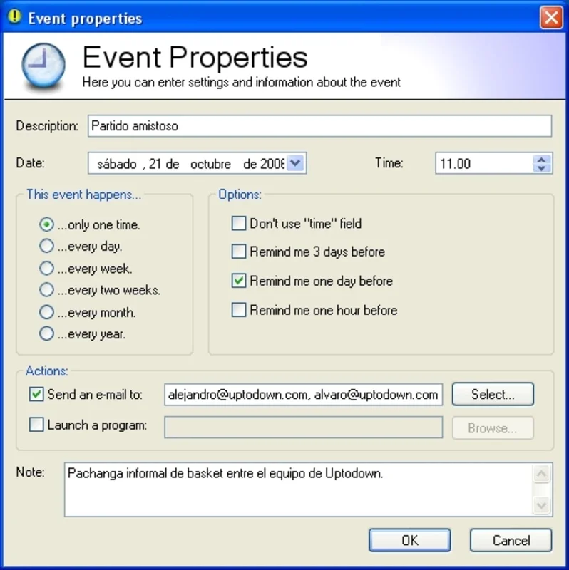 Personal Event Manager for Windows - Efficient Event Organizer