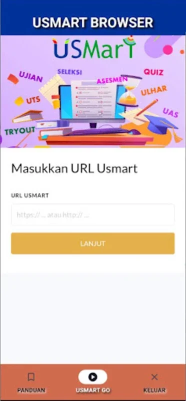 UsmartBrowser for Android - Secure Online Exam Browser