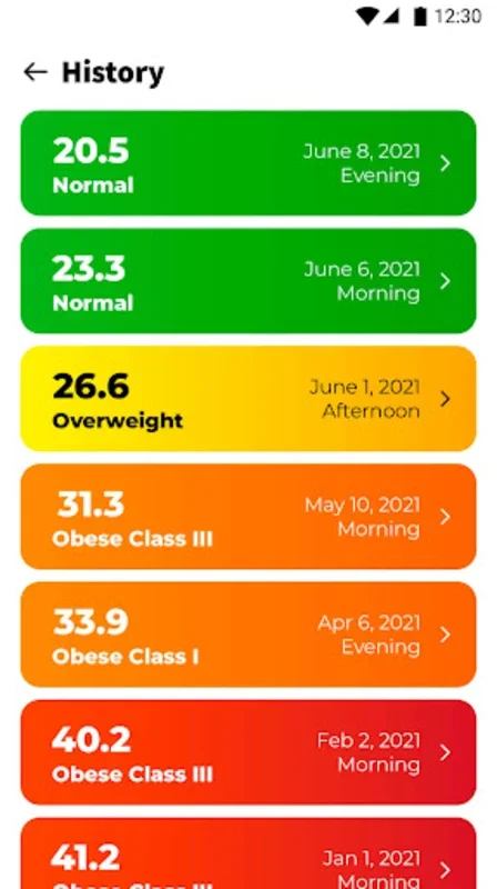 BMI Calculator - Ideal Weight for Android - Download the APK from AppHuts