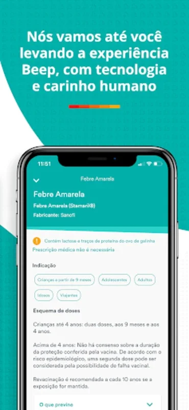 Beep Saúde: Exames e Vacinas for Android - Convenient Home Healthcare