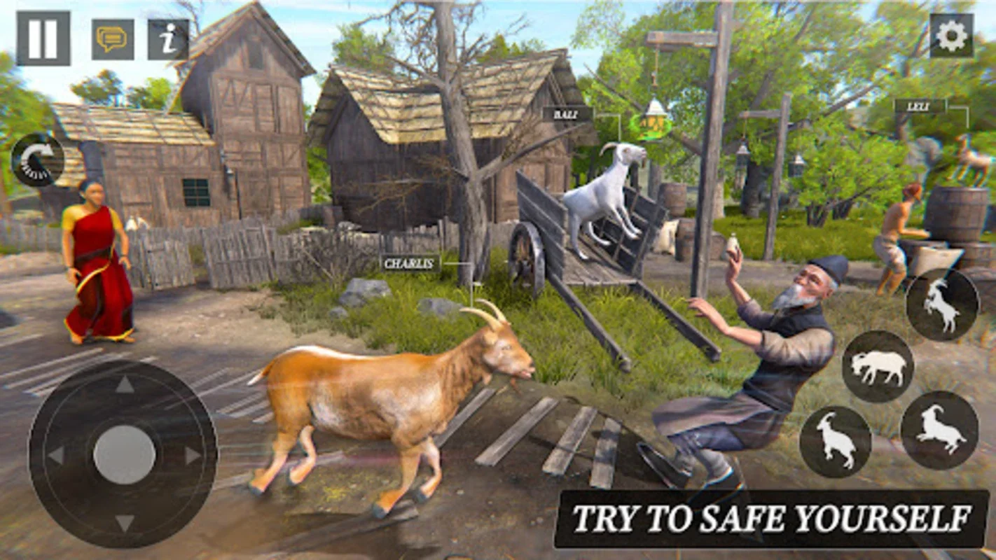 Goat Games 2023 Goat Sim for Android - Fun Offline Goat Farming