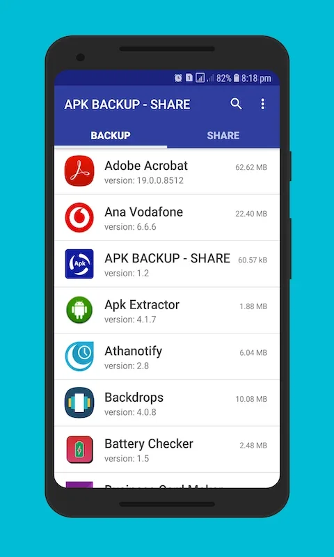 APK Backup - Share for Android: Secure App Backups