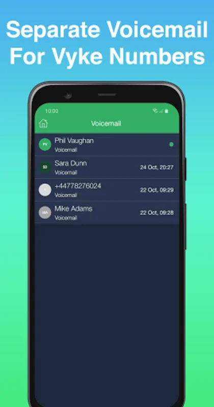 Vyke: Second Phone Number/2nd for Android - No Downloading Needed