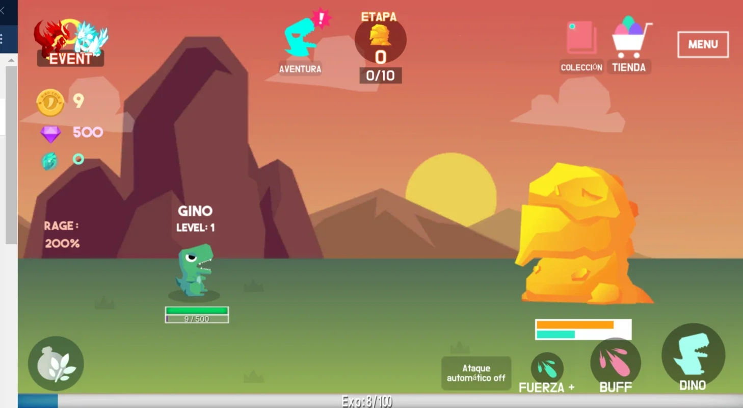 Tap Tap Dino for Android - Protect Dinosaurs' Homeland