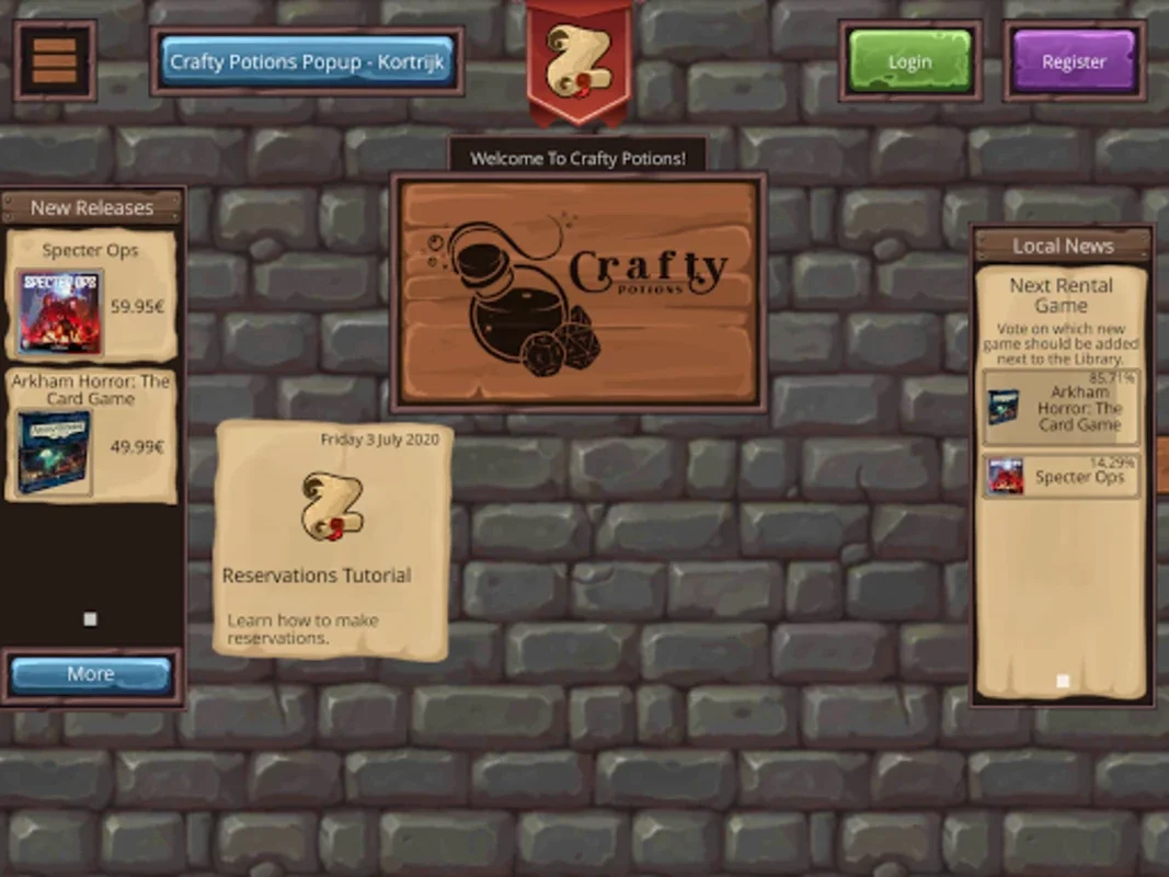 Crafty Potions for Android: Engaging Social Gaming