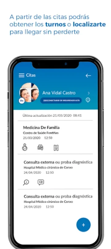 Sergas Móbil for Android - Streamline Health Management