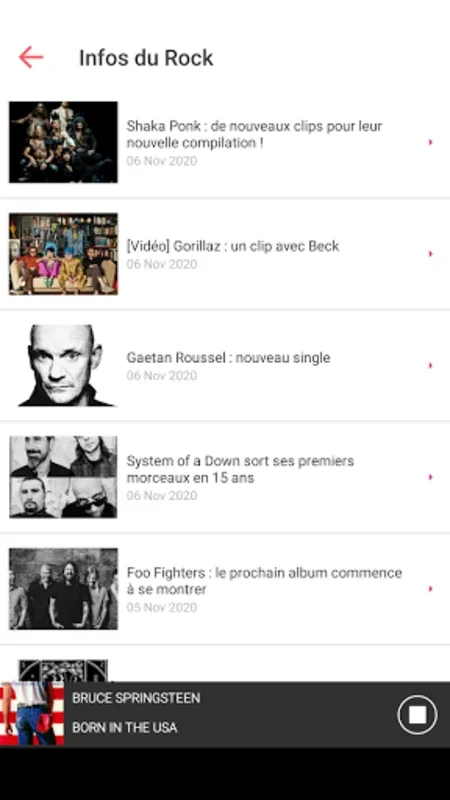 OUI FM La Radio du Rock. en di for Android - Diverse Rock Streaming