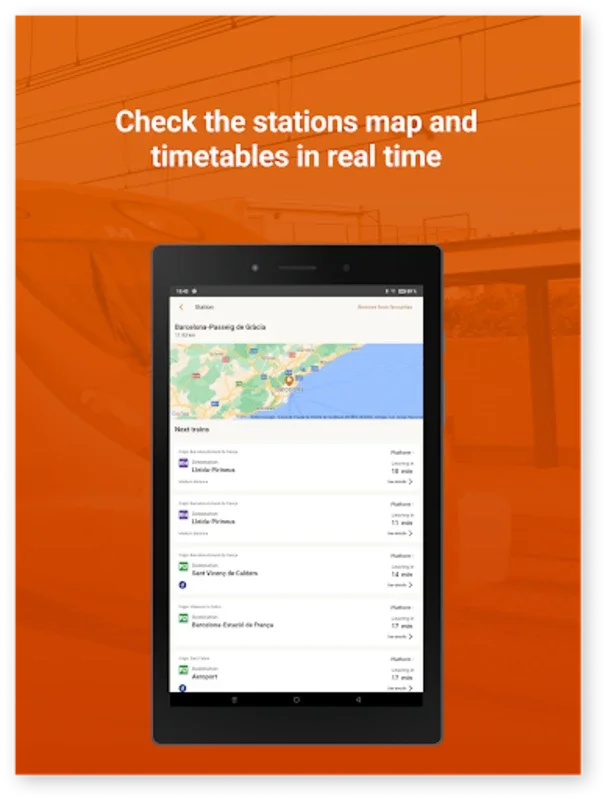 Rodalies de Catalunya for Android - Free Rail Travel App with Real-time Updates