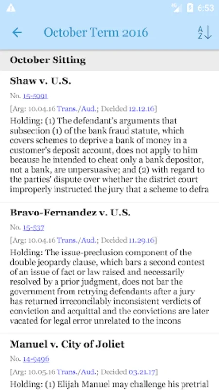 SCOTUSblog for Android: Supreme Court News and Analysis