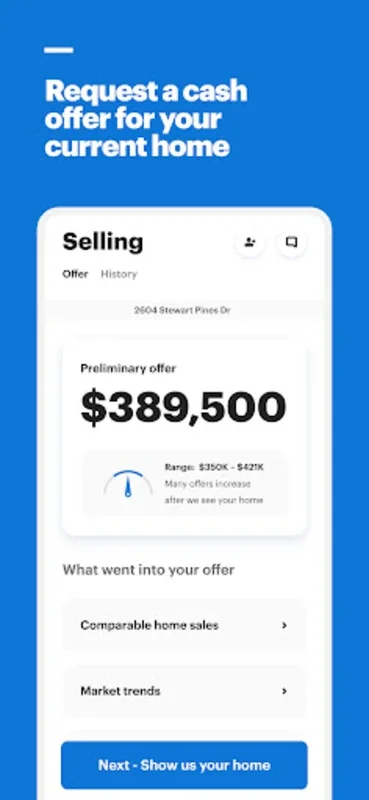 Opendoor - Buy and Sell Homes for Android - Simplify Home Transactions