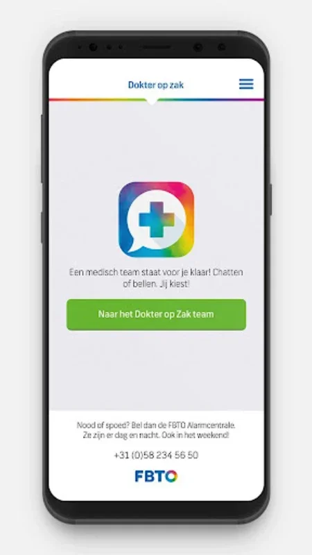 FBTO Dokter op Zak for Android: On-Demand Medical Advice