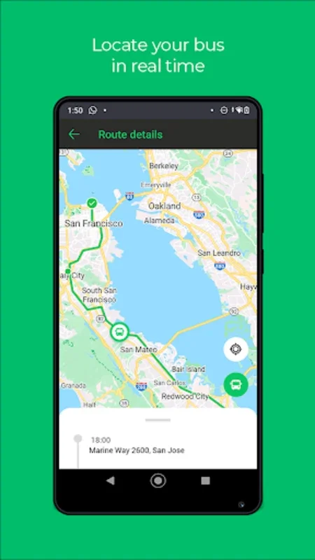 BusUp for Android - Manage and Track Buses Easily