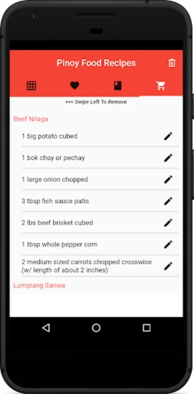 Filipino Food Recipes for Android - Rich Culinary Experience