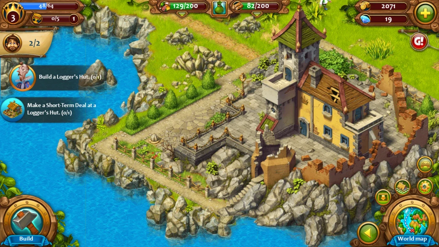 Maritime Kingdom for Android - Build and Manage Your Empire