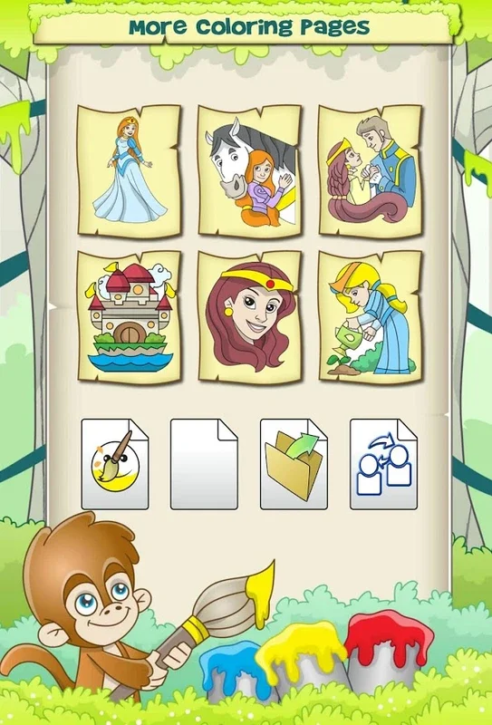 Princess Coloring Game for Android - Spark Creativity