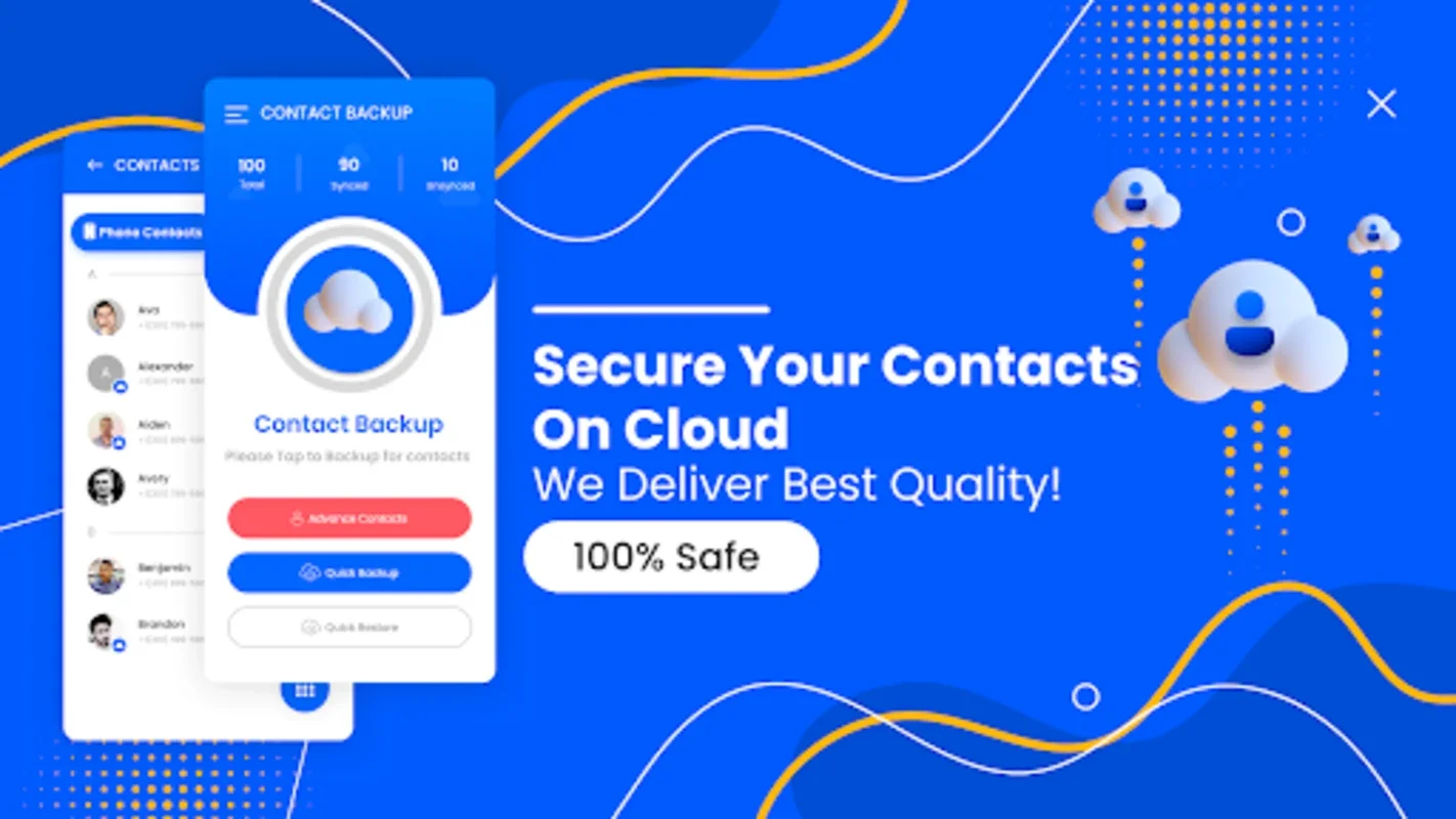 Contacts Backup: Cloud Storage for Android - Secure Contact Management