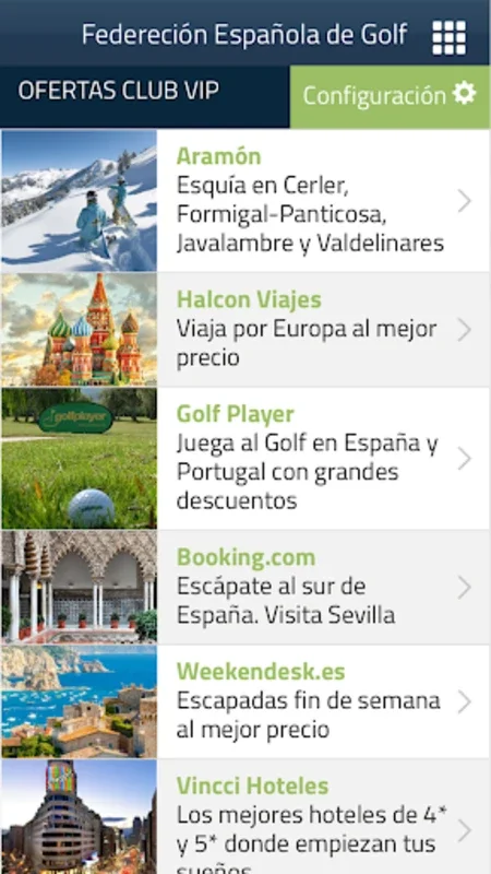 RFEGOLF for Android - Enhance Your Spanish Golfing