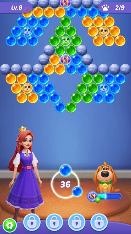 Bubble Shooter Kingdom for Android - Engaging Puzzle Game