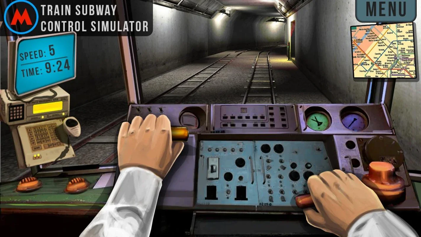 Subway 3D Control Simulator for Android: Immersive Train Op Experience