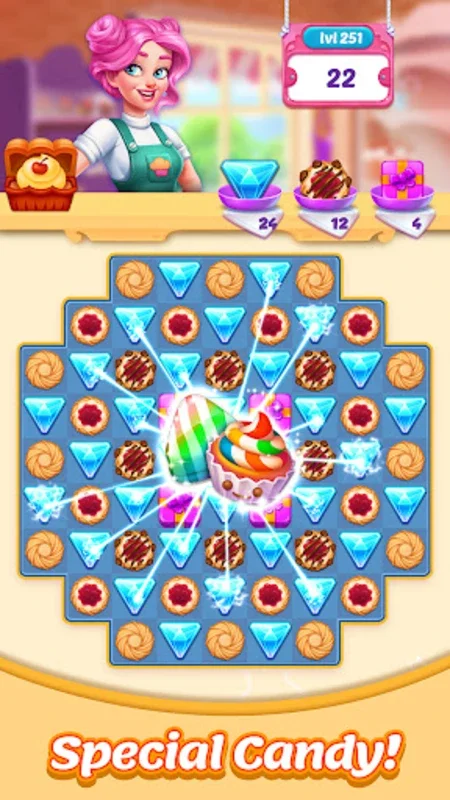 Bonbons Crush Legend for Android - Sweet Match-3 Fun