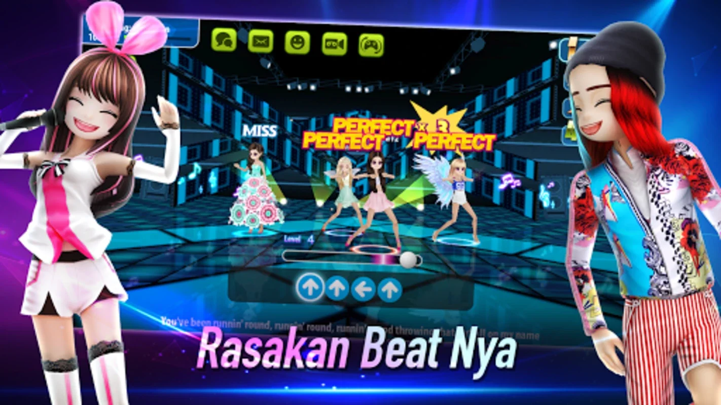 Avatar Musik INDO for Android - Engaging Social Dance Game