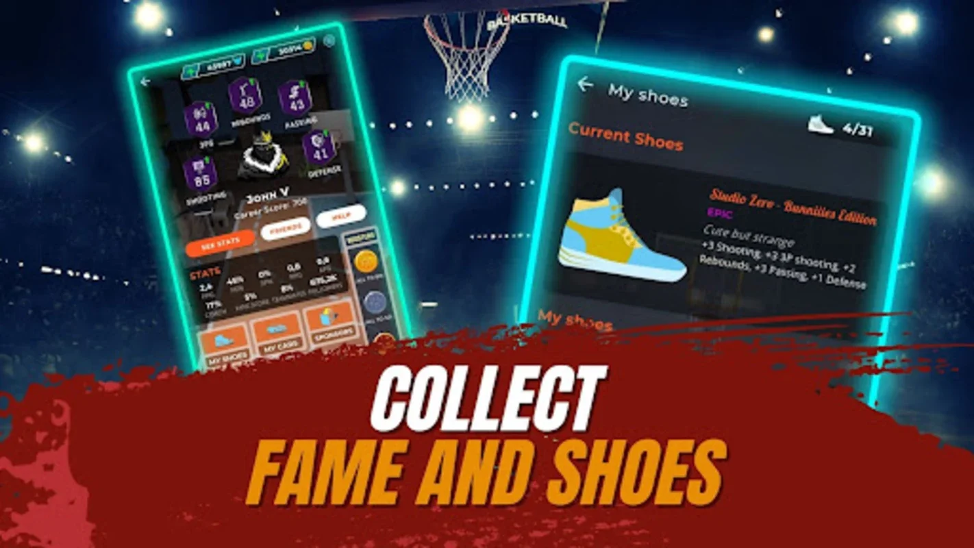 Astonishing Basketball Career for Android - Immersive Mobile Basketball Experience