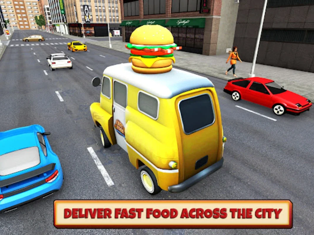 Fast Food Delivery Bike Game for Android - Thrilling Food Delivery Simulation