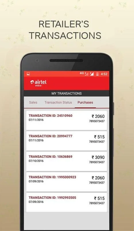 Mitra for Android: Streamlining Airtel Retailer Operations