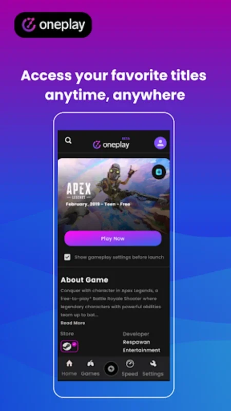 OnePlay Cloud Gaming for Android: Seamless Gaming on TV