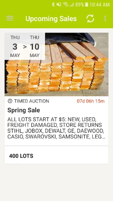 Bid Venues Auctions for Android - Streamlined Auction Platform