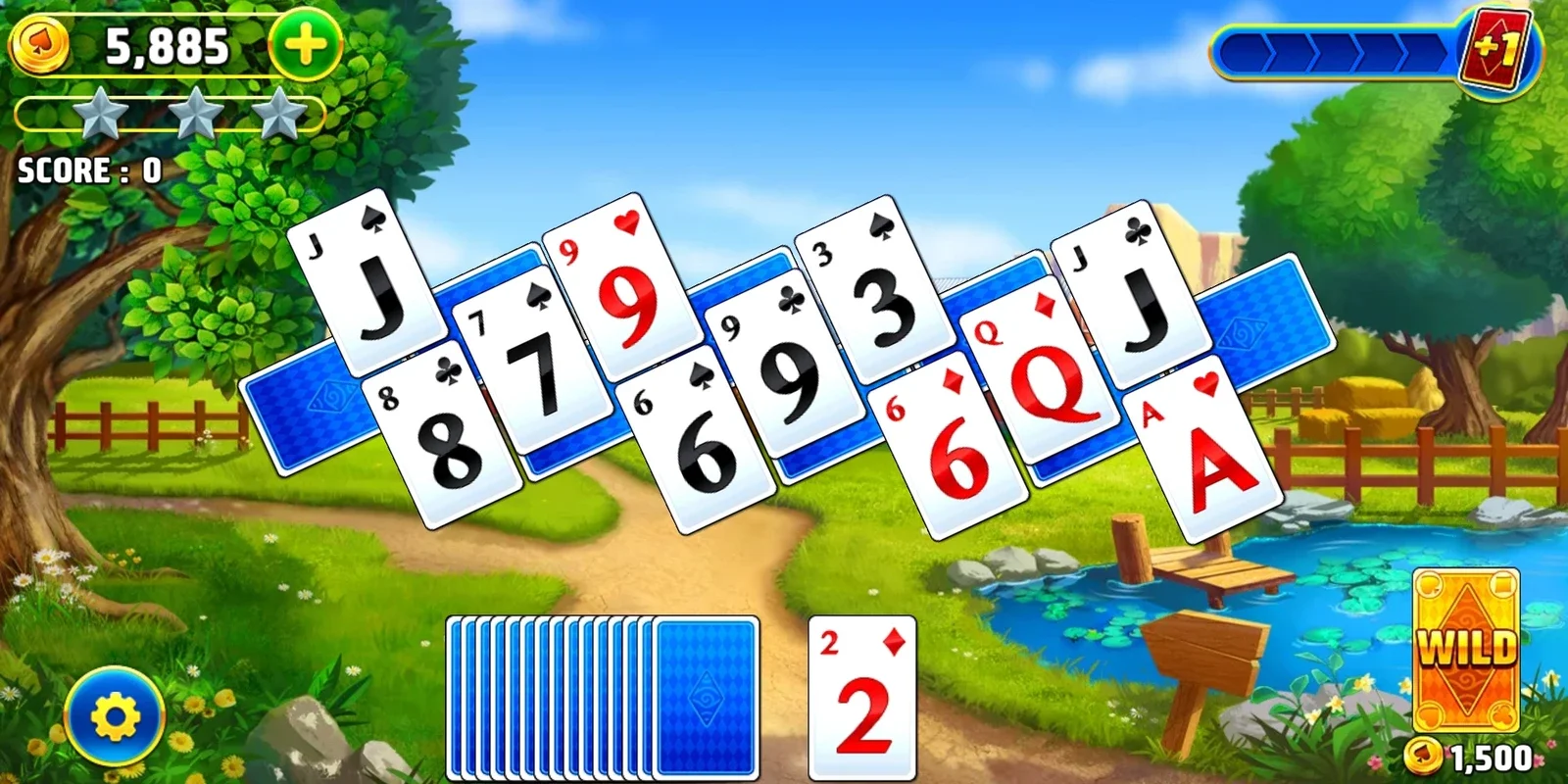 Solitaire Tripeaks: Farm Adventure for Android - No Downloading Needed