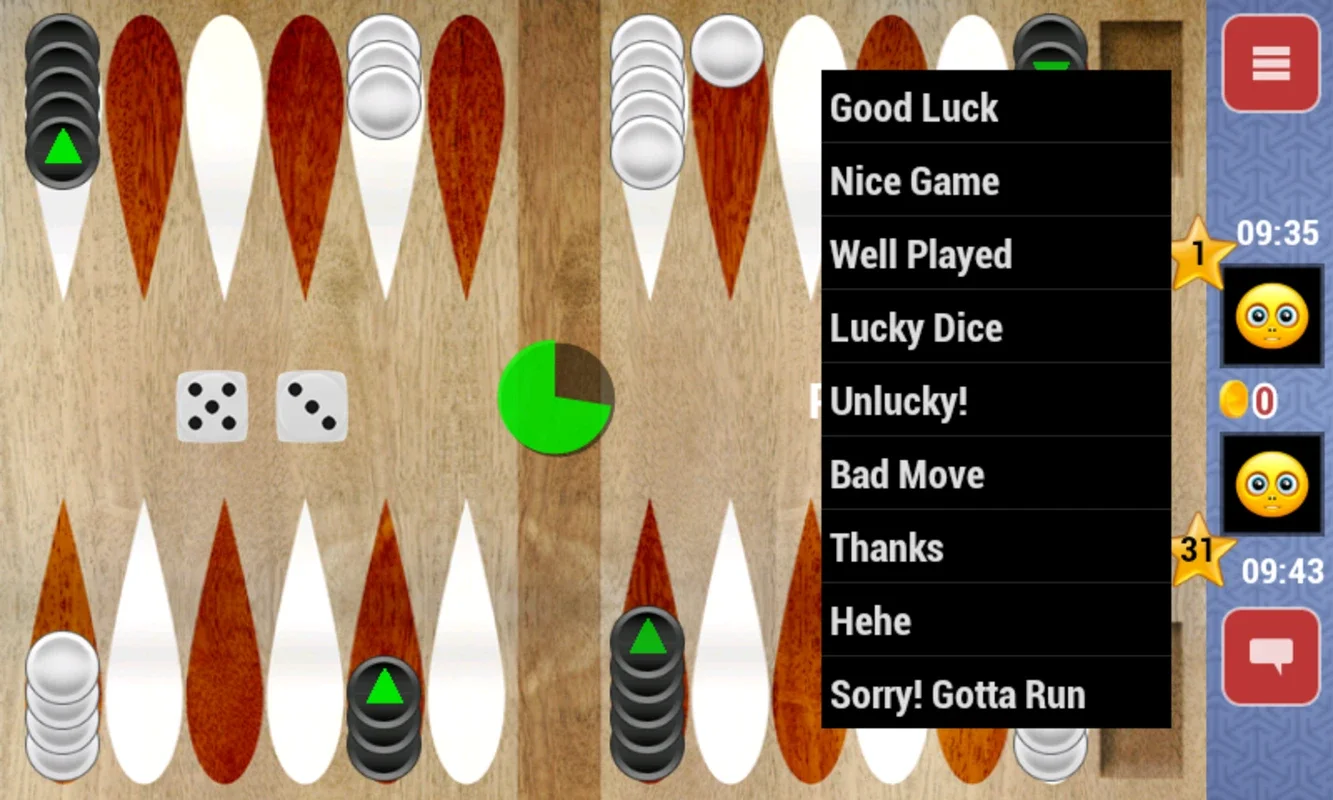 Tawla Backgammon for Android - Realistic Gaming Experience