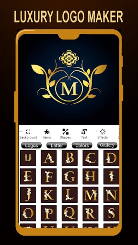 Luxury Logo Maker for Android - Create Professional Logos Easily