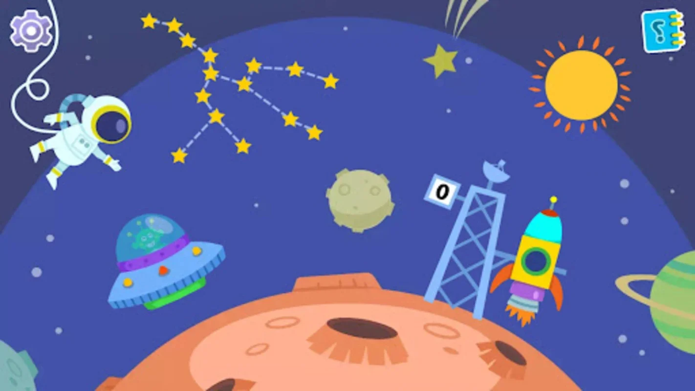 Kiddos in Space - Kids Games for Android: Fun Learning for Preschoolers