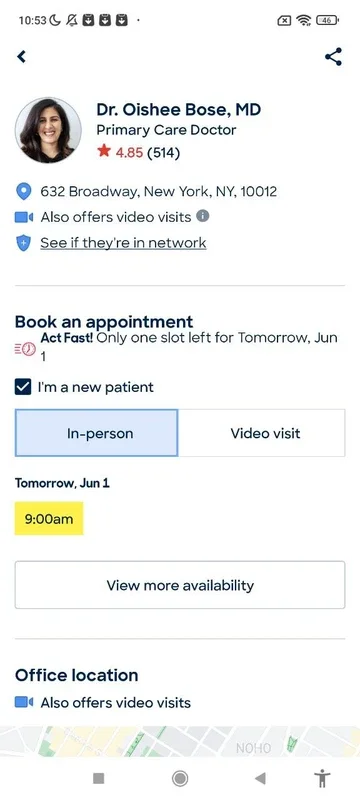 ZocDoc for Android - Book Medical Appointments Easily