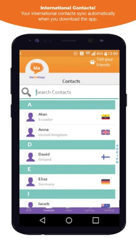 blablablapp for Android - Connect Globally with Premium Calls