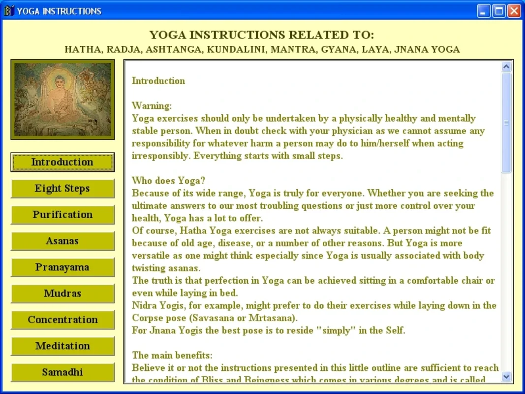 Yoga for Windows - No Downloading Required