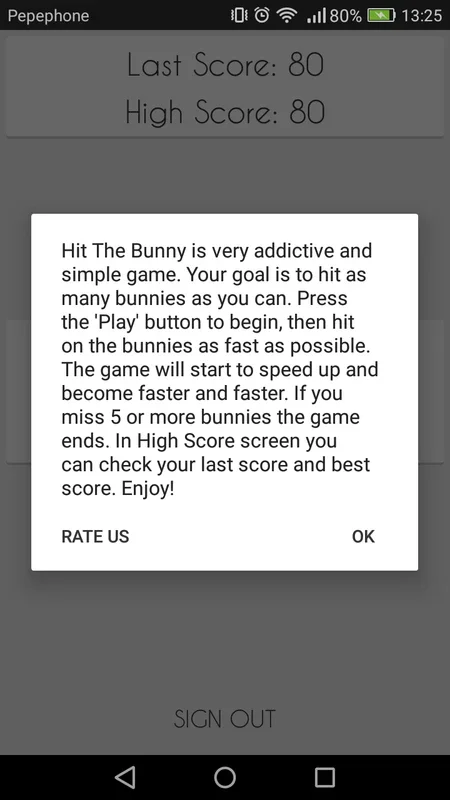 Hit The Bunny for Android - Score High with Fun