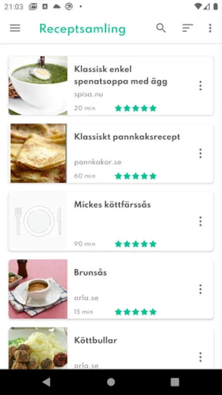 Matlistan for Android - Efficient Grocery Shopping and Meal Planning