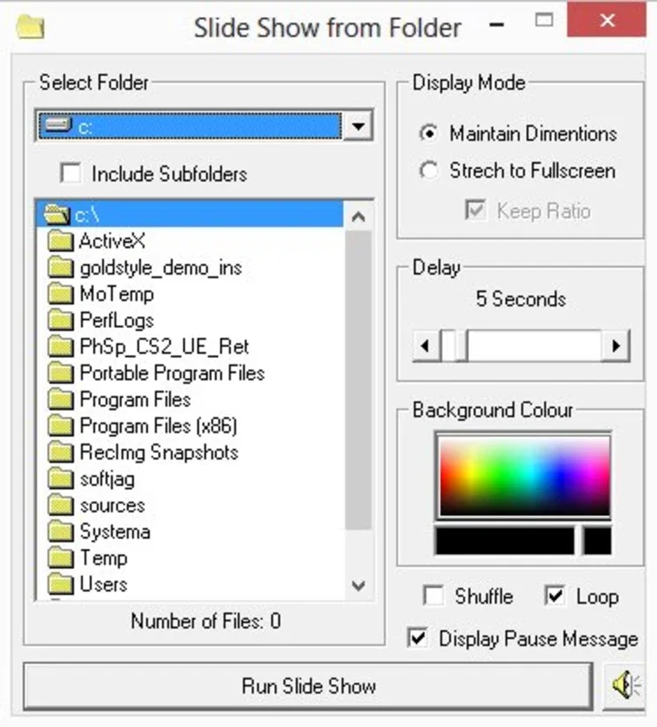 10. Slide Show: Easy Slideshow Creation for Windows