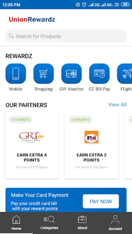 Union Rewardz for Android - Maximizing Rewards