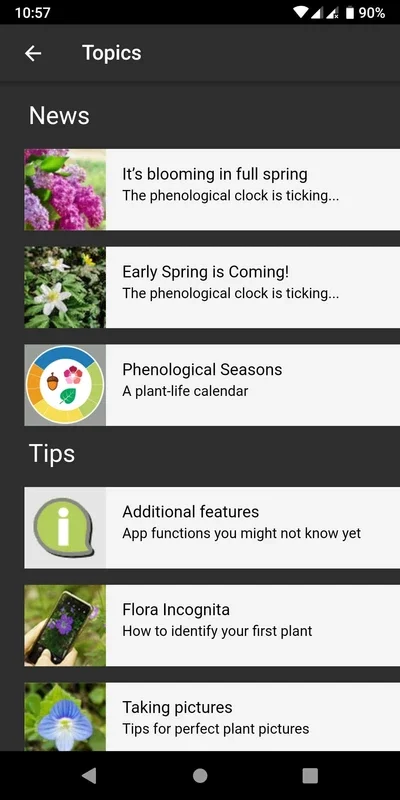 Flora Incognita for Android - Identify Plants with Ease