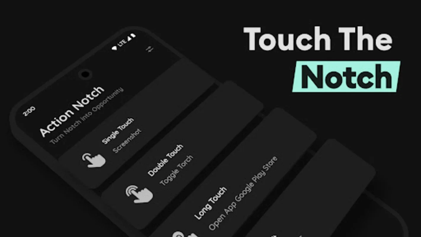 Action Notch for Android - Transform Camera Hole