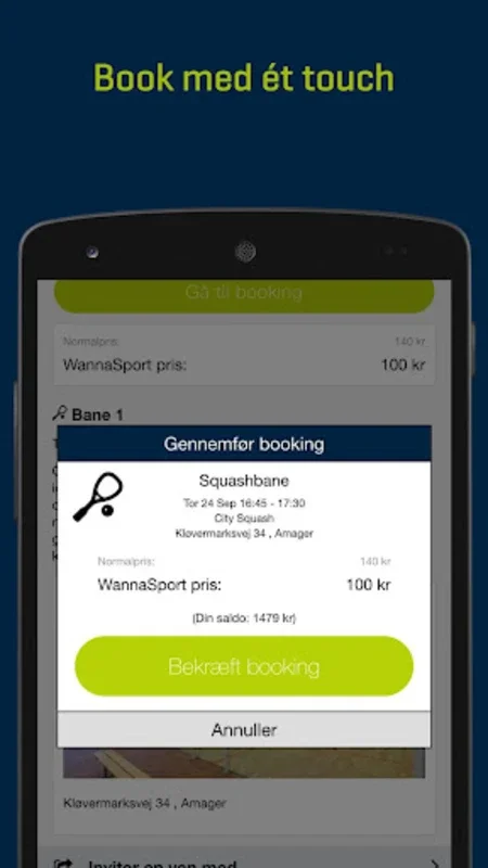 WannaSport for Android - Connect with Local Sports