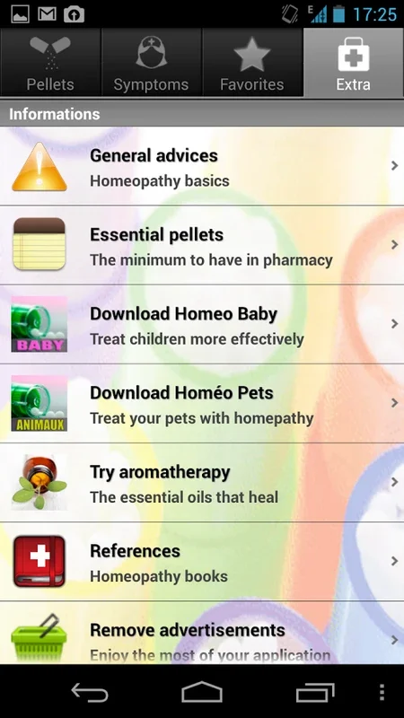 Homeo Guide for Android - Find Homeopathic Remedies