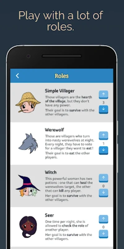 Mobile Werewolf for Android - A Social Deception Game