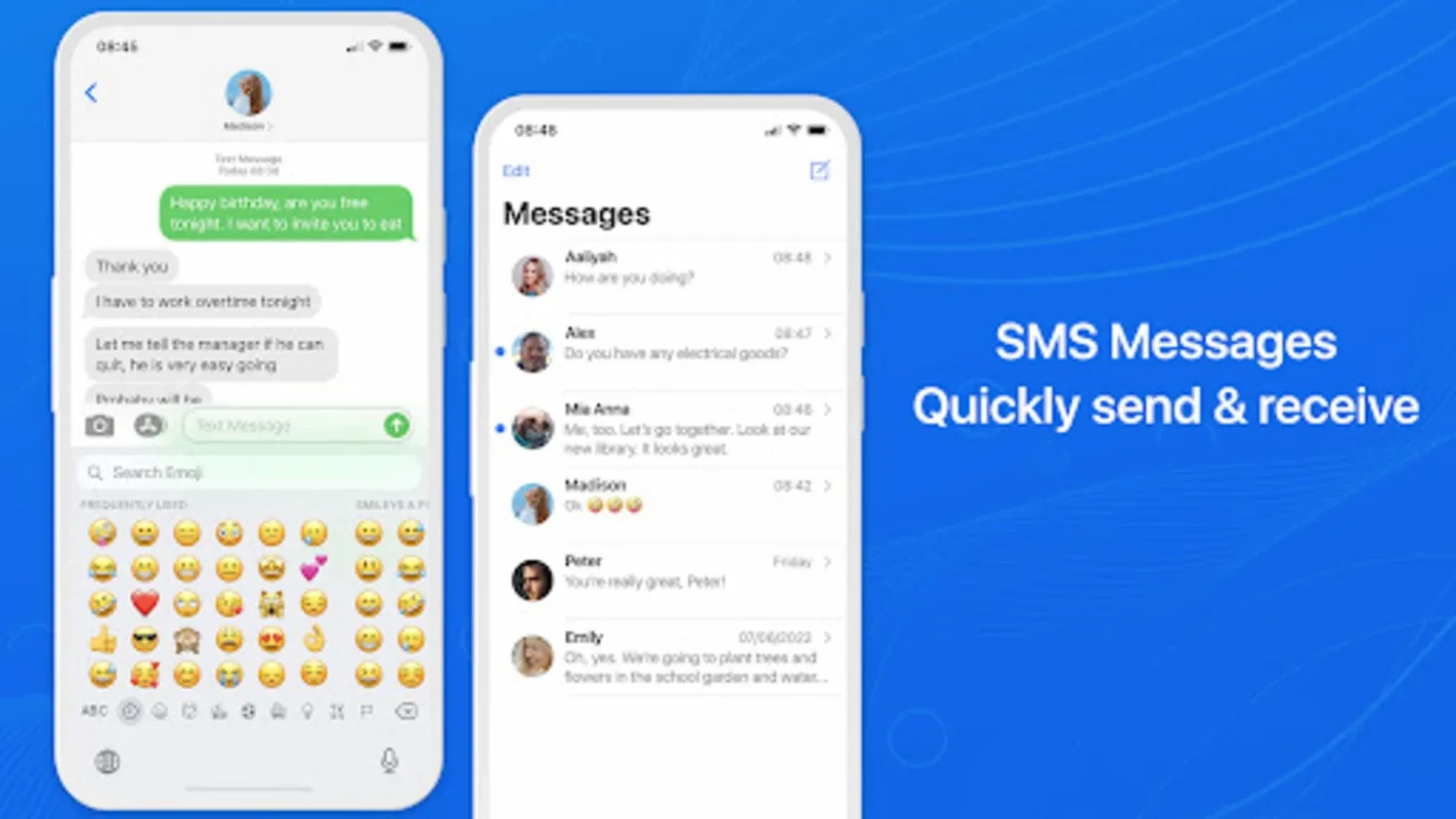 Messages Phone 15 - OS 17 Msg for Android - Stay Connected Easily