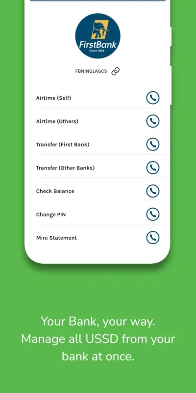 Pluto USSD: Nigeria Bank codes for Android - Simplify USSD Banking