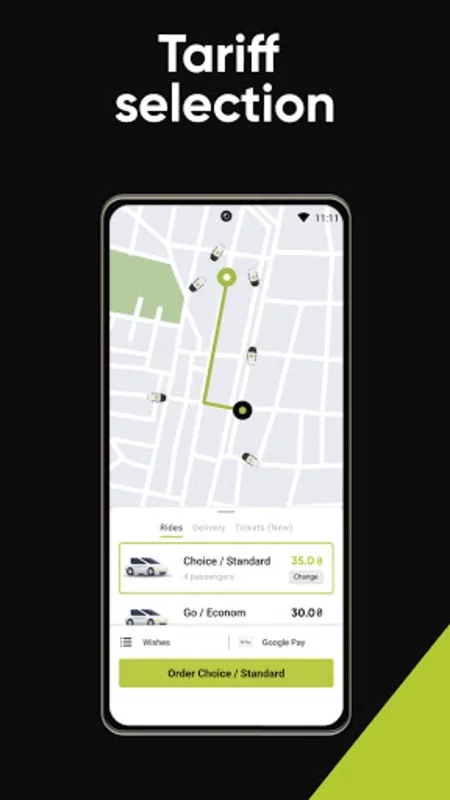 Opti for Android - Find Affordable Taxis Easily